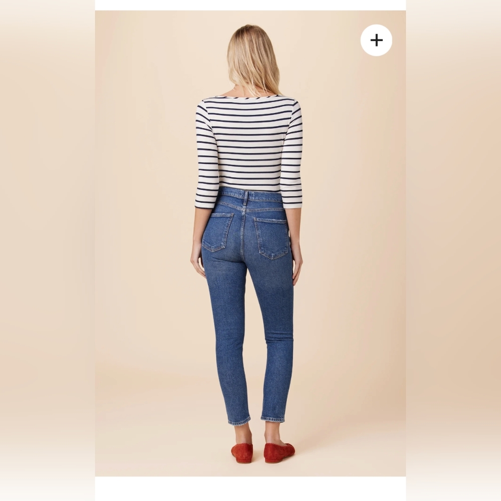 Agolde nico high-rise slim jeans